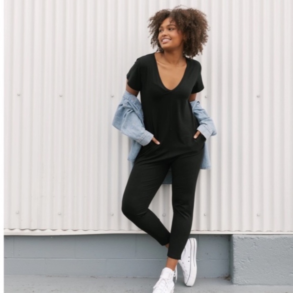 SMASH + TESS Black Sunday Romper XXS